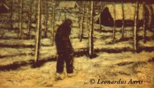 'De Sneeuw' The Snow by Leonardus van de Ven
