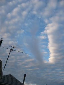 Strange cloud post ChCh February quake