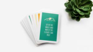 Self Care Cards - Give Yourself Five Minutes of Awesomeness