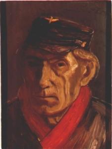 Self portrait, Nardus van de Ven. c. 1948 (Aarts family collection)