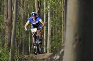 Overall race winner Mark Tupalski from Canberra loved the trails at Ourimbah.