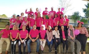 Toi Ohomai Staff and Students on Pink Shirt Day