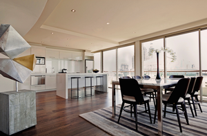 Pullman Presidential Penthouse Kitchen and Dining Room