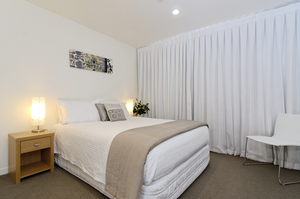 Contemporary fully-furnished bed and breakfast style accommodation.
