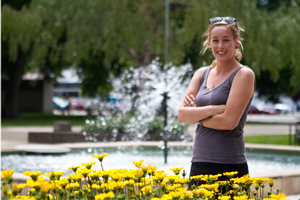 Local Sarah Allport thinks "The area needs to be a bit more modern, plus it'd be great to have a coffee shop, live entertainment at lunchtime, and some artwork."