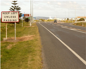 Awatoto Road and State Highway 2 intersection.