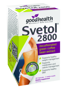  Svetol is made from the decaffeinated green coffee bean extract.