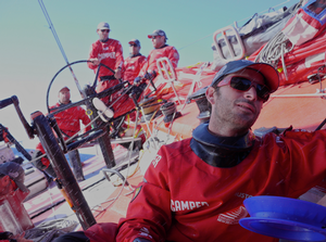 Adam Minoprio in the pit on CAMPER on day 10.