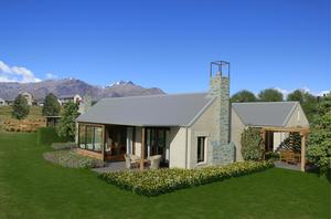 An artists impression of a home in Taramea Square,Millbrook.