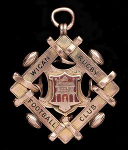 Wigan Rugby Football Club medal