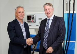 From left to right: Sir Peter Maire (Fusion Transactive) and Steve Anderson (Foodstuffs).