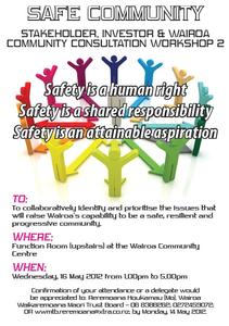 Consultation Workshop poster