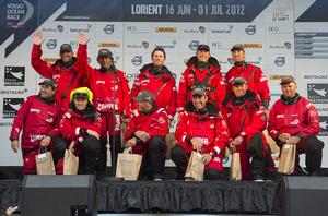 The CAMPER crew back on the podium.