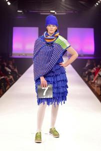 Wool category award winner featuring 2007 handmade tassels by designer Sara Dooley of Auckland.