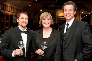 Gibbston Valley Winery winemakers (L to R) Matt Swirtz, Sascha Herbert and Christopher Keys.