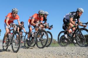 Gordon McCauley, Jason Allen and Anthony Chapman lead the charge on the gravel in the 2012 series. 
