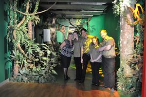Wild Life Sydney photography team ready for action &#8211; left to right Amy Johns, Maddie Parker, James Wilson, Emer Bray and Dan Gorry