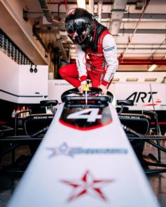 Itching to hit the track at his all-time favourite race circuit: Marcus Armstrong