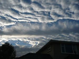 Strange cloud post quake, ChCh
