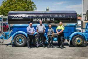 New Tanker Huge Asset for Bay Transport Students