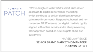 Customer Testimonial: Maree Lawrence, Senior Brand Marketing Manager of Pumpkin Patch