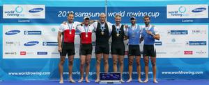 Gold medal winners for the fourth year in a row in Lucerne &#8211; Hamish Bond and Eric Murray