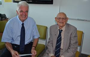 Alan Hampton and Alf Rendall