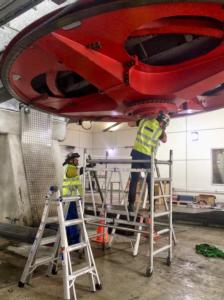 Engineers from around the world are undertaking planned maintenance at Skyline Rotorua