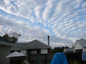 Clouds post ChCh quake 