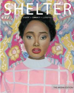 Front cover of the second edition of Shelter - the Aroha edition