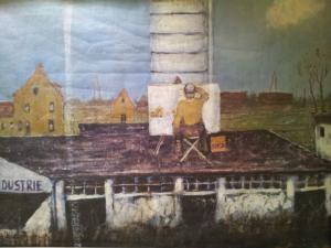 'Op het dak' (on the roof) by Nardus van de Ven