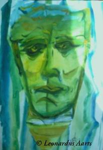 'Mr Green' the morning after the night before, by Leon Aarts