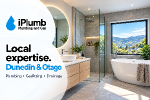 Introducing iPlumb: Plumbing, Gasfitting and Drainage Services for Dunedin and Otago