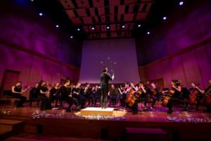 Rangi Ruru String Orchestra Performs in The Piano