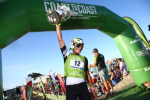 Dougal Allan and Simone Maier won the closest fought men's and women's Kathmandu Coast to Coast World Championship one day race in the events 37 year history.