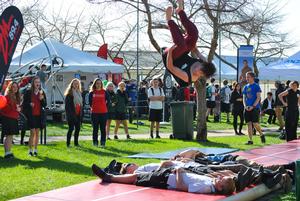 Open Day fun with the Manic Room at Bay of Plenty Polytechnic