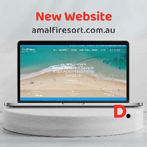 Amalfi Resort Busselton, new website