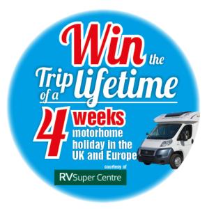 Visitors to the 2016 Covi SuperShow could win the trip of a lifetime, a four week motorhome holiday in the UK and Europe.