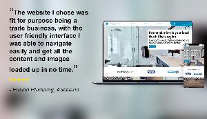 Quote from Fusion Plumbing, a customer of Dazzly Website Builder.