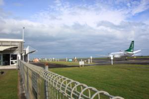 Kiwi Air arrives at New Plymouth Airport
