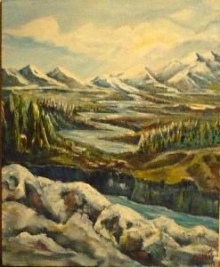 'Winterscape' by Leon Aarts