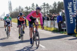 Jason Allen (Scotty Brown Racing) wins the fourth round of the Benchmark Homes Elite Cycling series near Ashburton. 