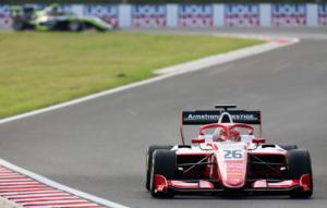 Marcus Armstrong heads for his first F3 win of the championship