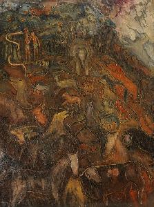 Oils By Nardus van de Ven (Adam and Eve)