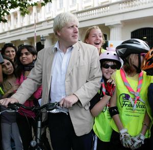 London Mayor Boris John.