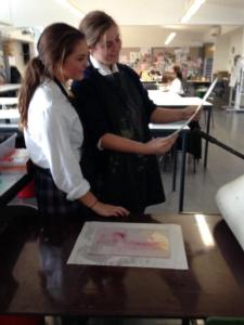 Rangi Ruru Students Working On An Exhibit