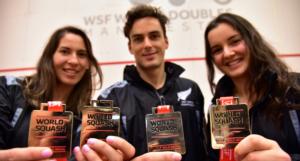 Kiwi Gold Medal Winners At World Squash Champs