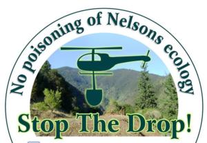 Stop the 26.5 tonnes of Brodicaoum laced bait being dropped up the Brook 