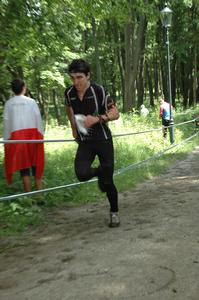 Matt Ogden competing in final