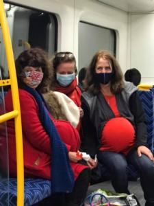 MERAS midwives heading to the Auckland march (Monday 9 Aug)